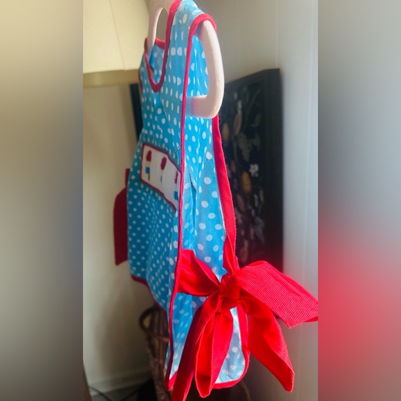 The Smocking Place Red and Blue Garment - Picture 3 of 7